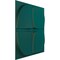 Ekena Millwork 19 5/8in. W x 19 5/8in. H Franklin EnduraWall Decorative 3D Wall Panel Covers 2.67 Sq. Ft. WP20X20FRGLN - alternate 2